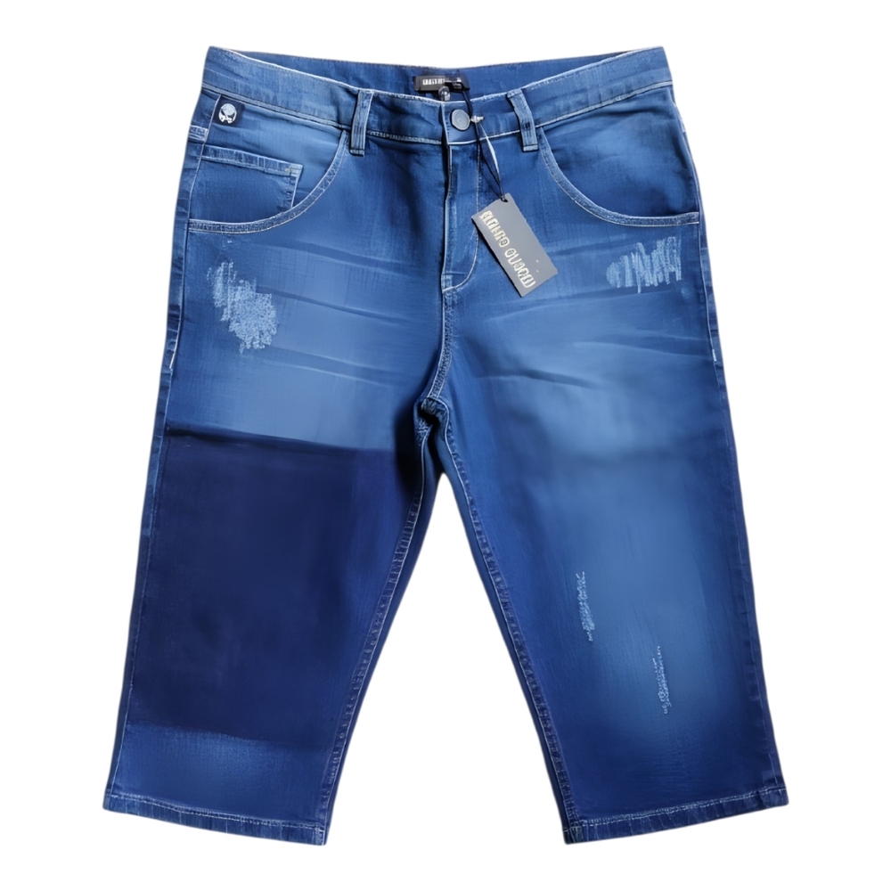 Roberto Cavalli Denim Capri Pants